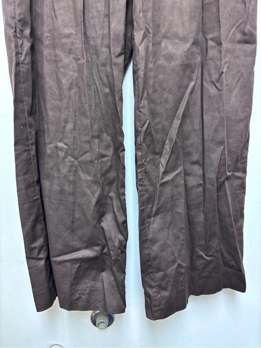 Banana Republic Hayden Wide Leg Linen Blend Pull On Pant